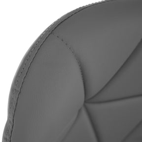 Scaun birou ARGUS NEW, gri/crom, piele ecologica/metal, 47x56x73/84 cm