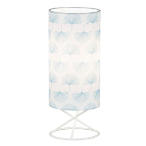 Lampa AVAM, alb, material textil/metal, 10x10x6 cm