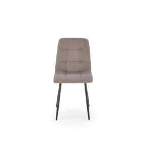 Scaun K560, gri/negru, stofa clasica/metal, 45x53x88 cm