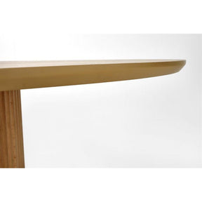 Masa rotunda LOPEZ, stejar natural, 120x78 cm