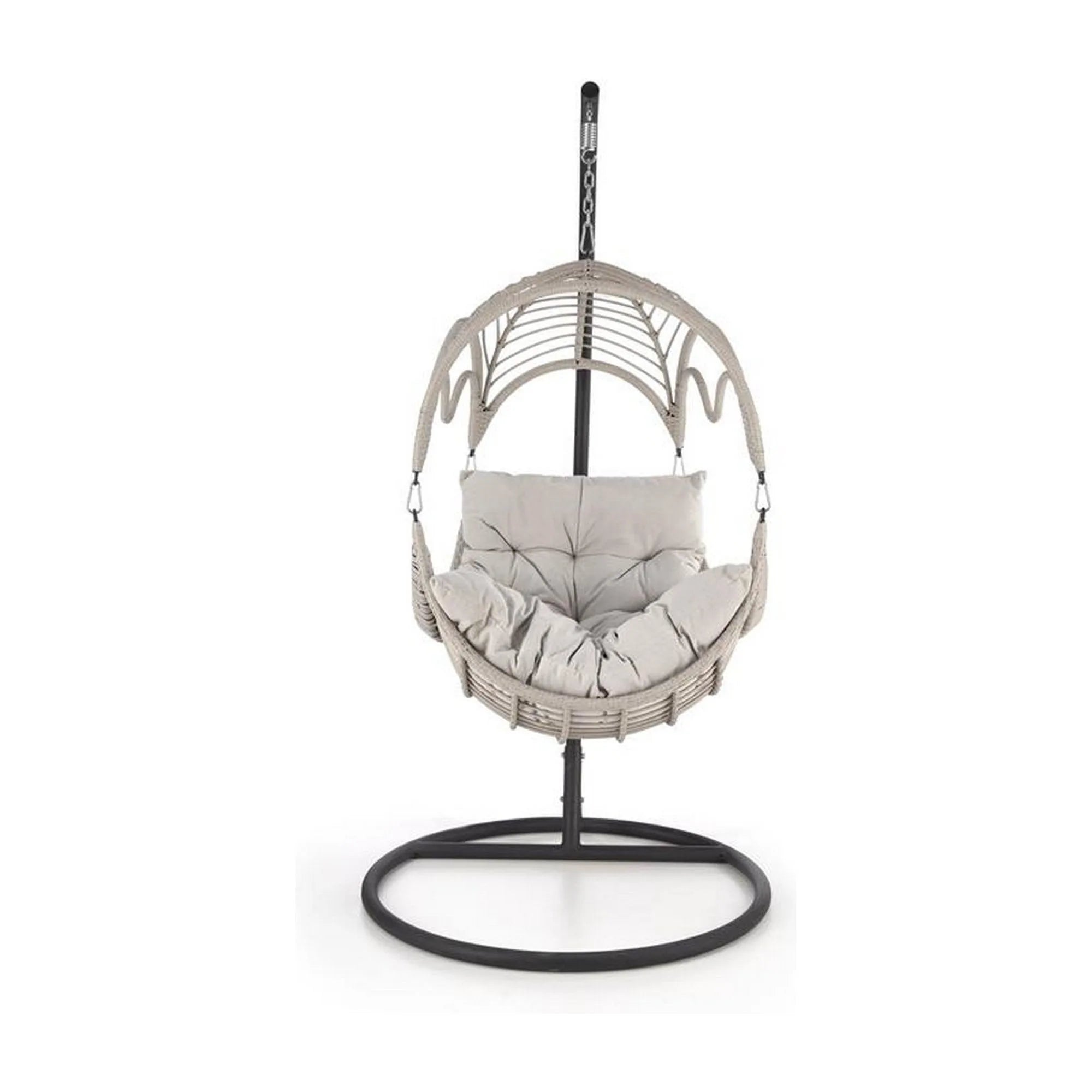 Balansoar gradina HOUSTON OCN-38277, negru/bej