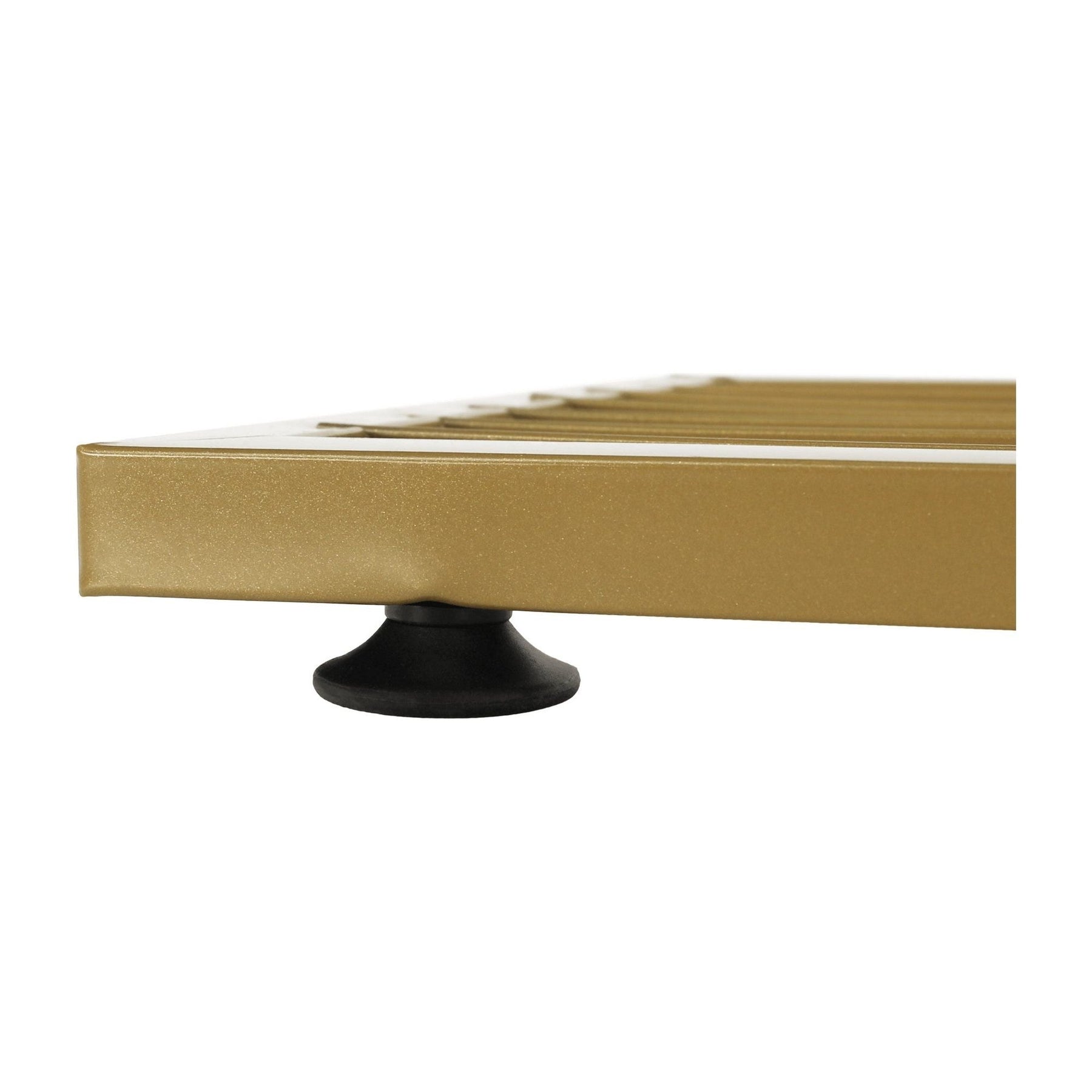 Suport de flori BAMIR TIP 3, auriu, metal, 43.5x22x108 cm