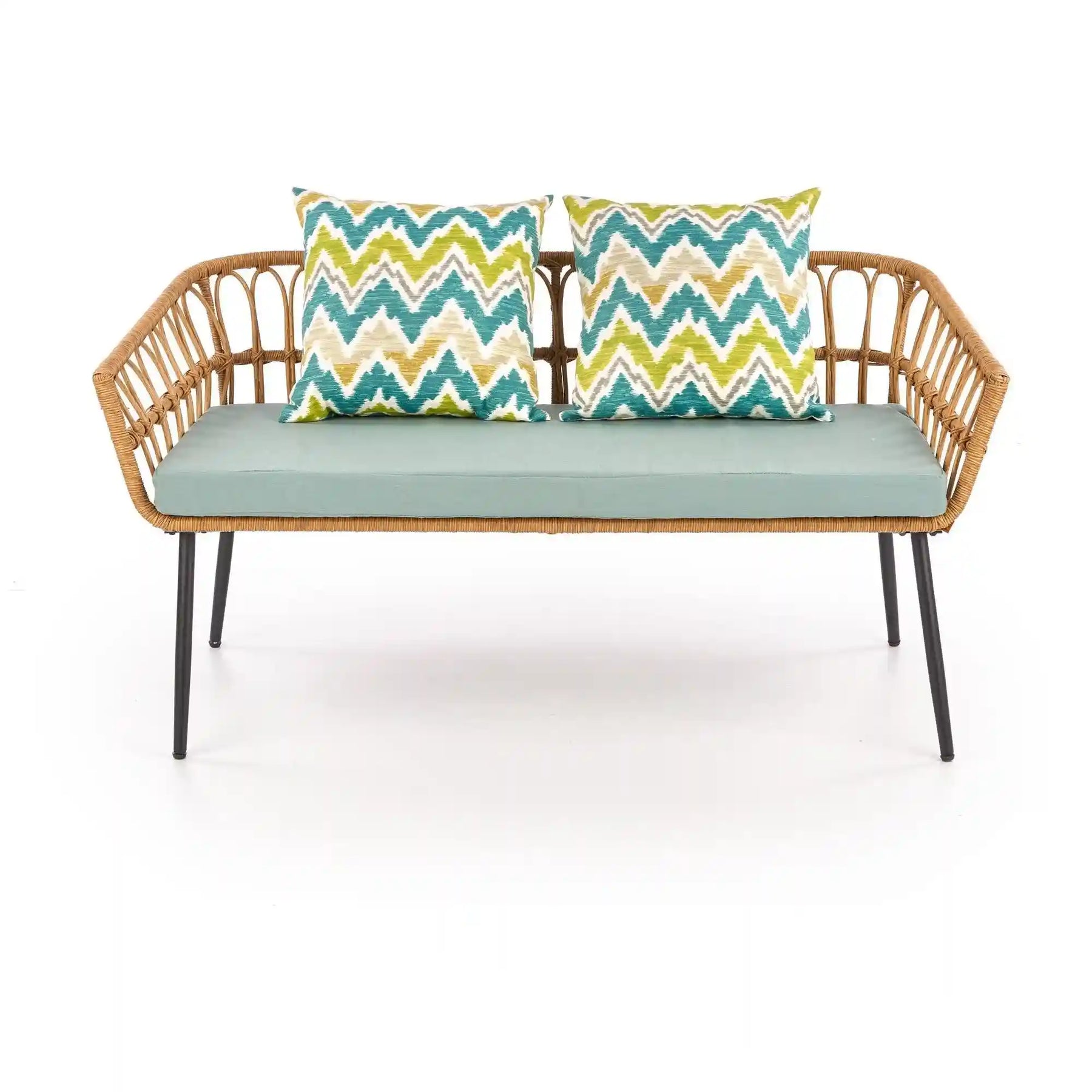 Banca gradina HOUSTON OCN-38276, stejar/negru