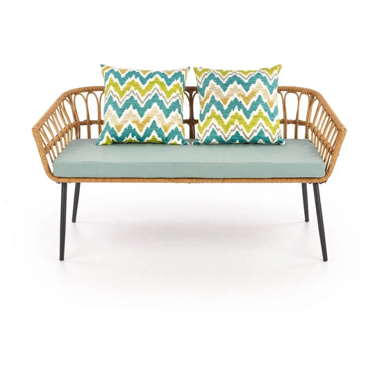 Banca gradina HOUSTON OCN-38276, stejar/negru