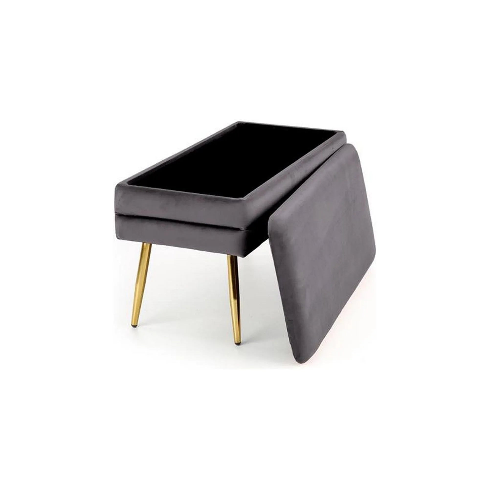 Bancheta HOUSTON OCN-38270, gri inchis/auriu