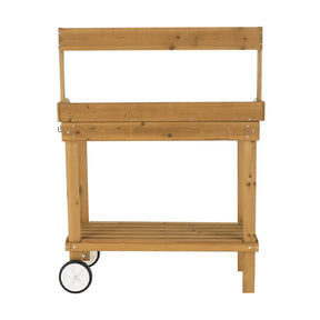 Masa gradina BARDY, stejar, lemn/polipropilena, 94x49x120 cm