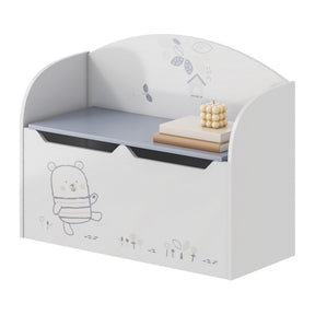 Cutie depozitare BEAR, alb, 69x29x54 cm