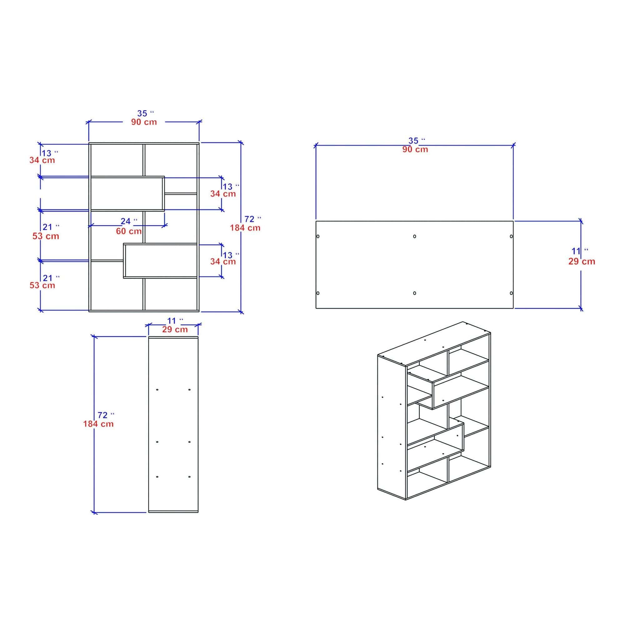 Biblioteca AMSTERDAM OCN-34598, alb