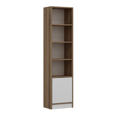 Biblioteca AMSTERDAM OCN-34631, stejar/alb