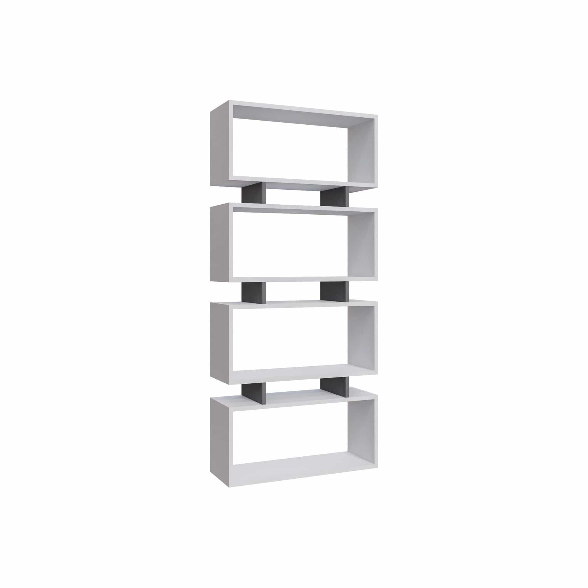 Biblioteca AMSTERDAM OCN-34638, alb/gri antracit