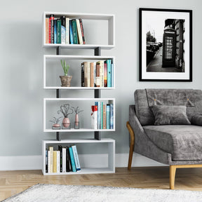 Biblioteca AMSTERDAM OCN-34638, alb/gri antracit
