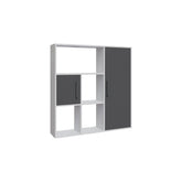 Biblioteca AMSTERDAM OCN-34663, alb/gri antracit