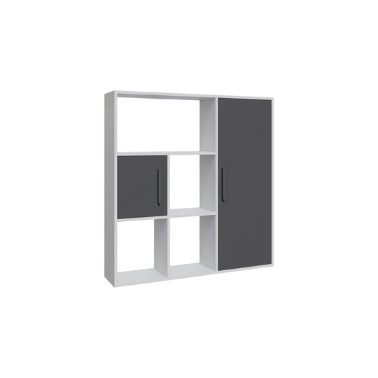 Biblioteca AMSTERDAM OCN-34663, alb/gri antracit