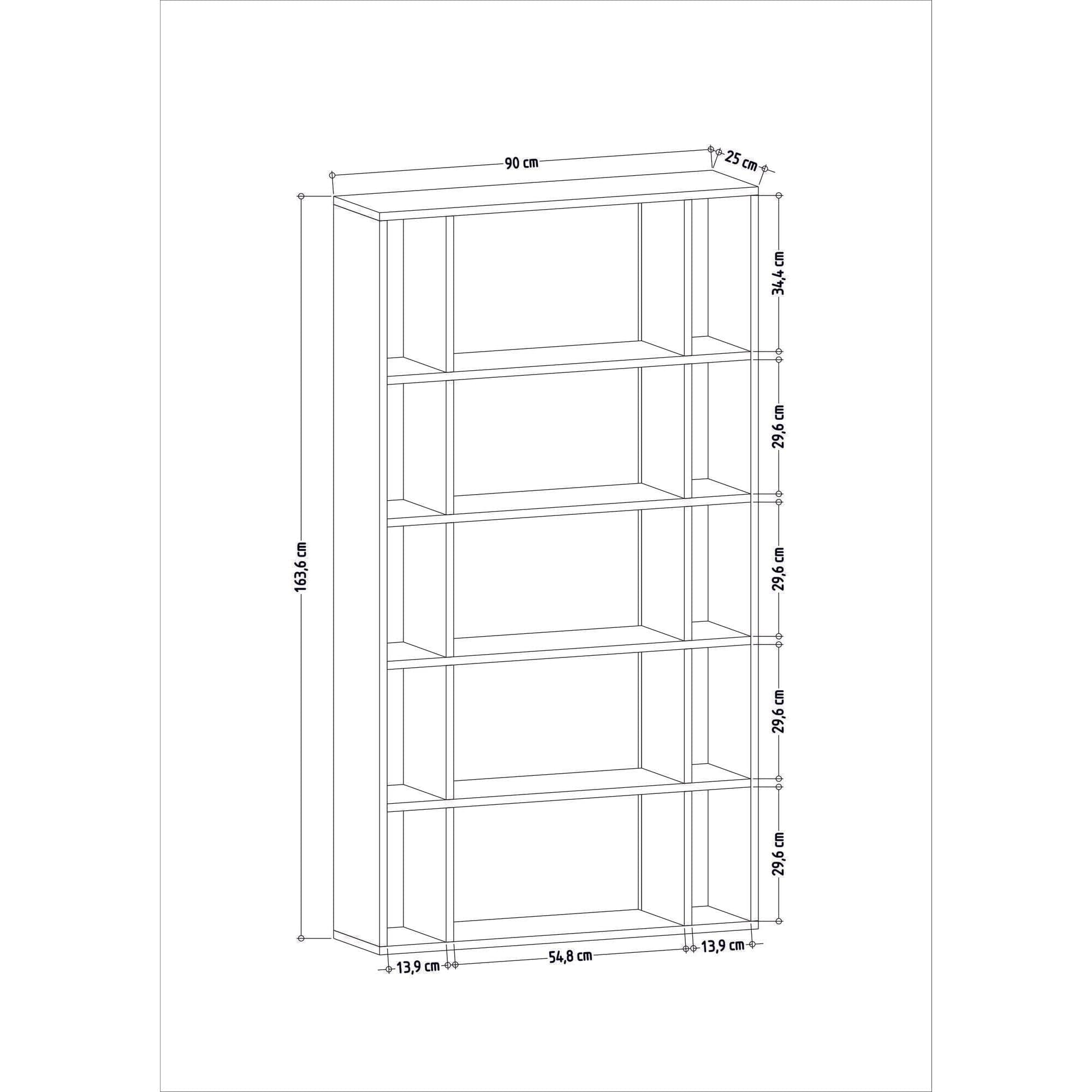 Biblioteca AMSTERDAM OCN-34672, stejar