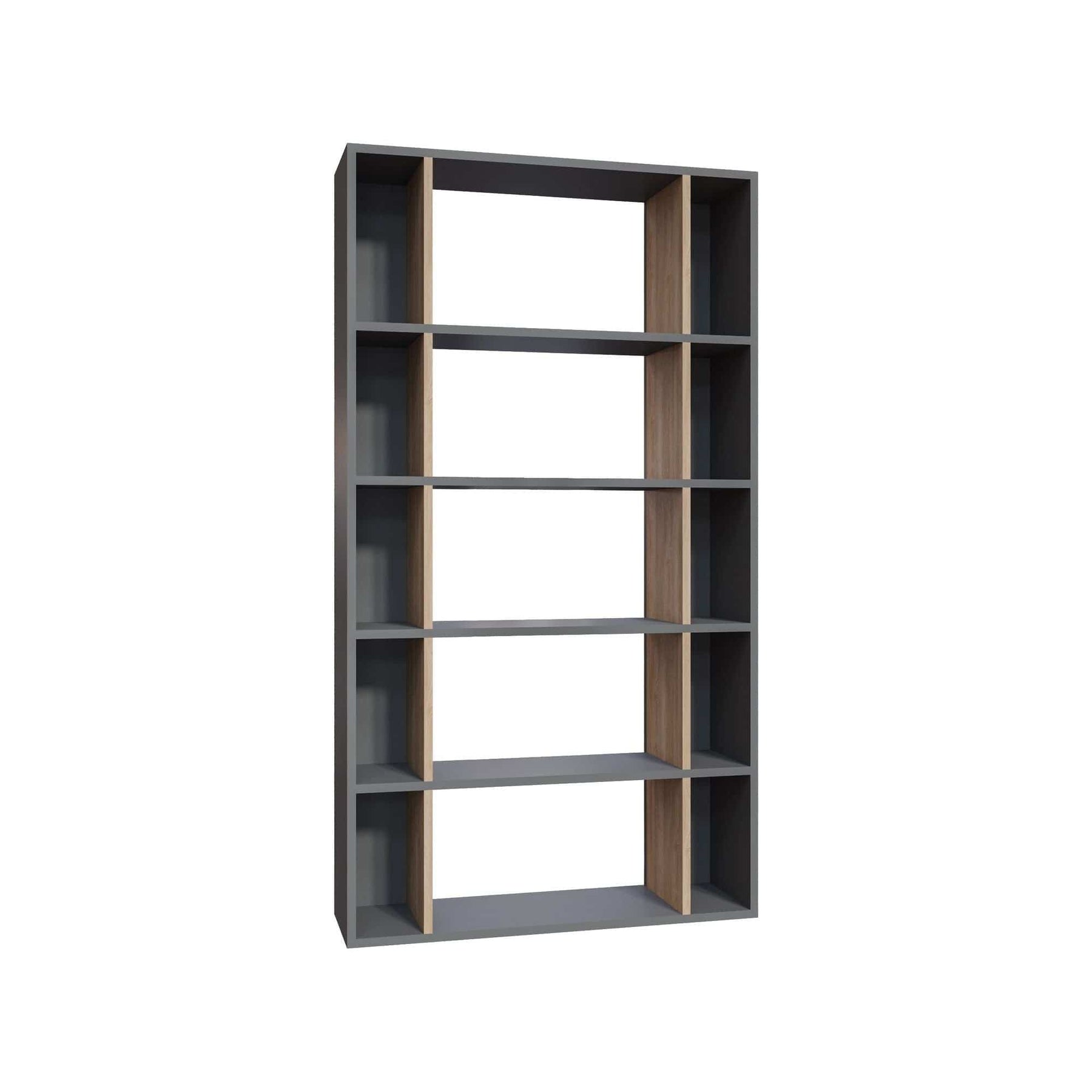 Biblioteca AMSTERDAM OCN-34675, gri/stejar