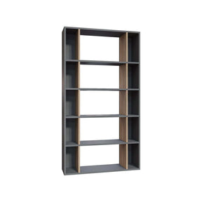 Biblioteca AMSTERDAM OCN-34675, gri/stejar