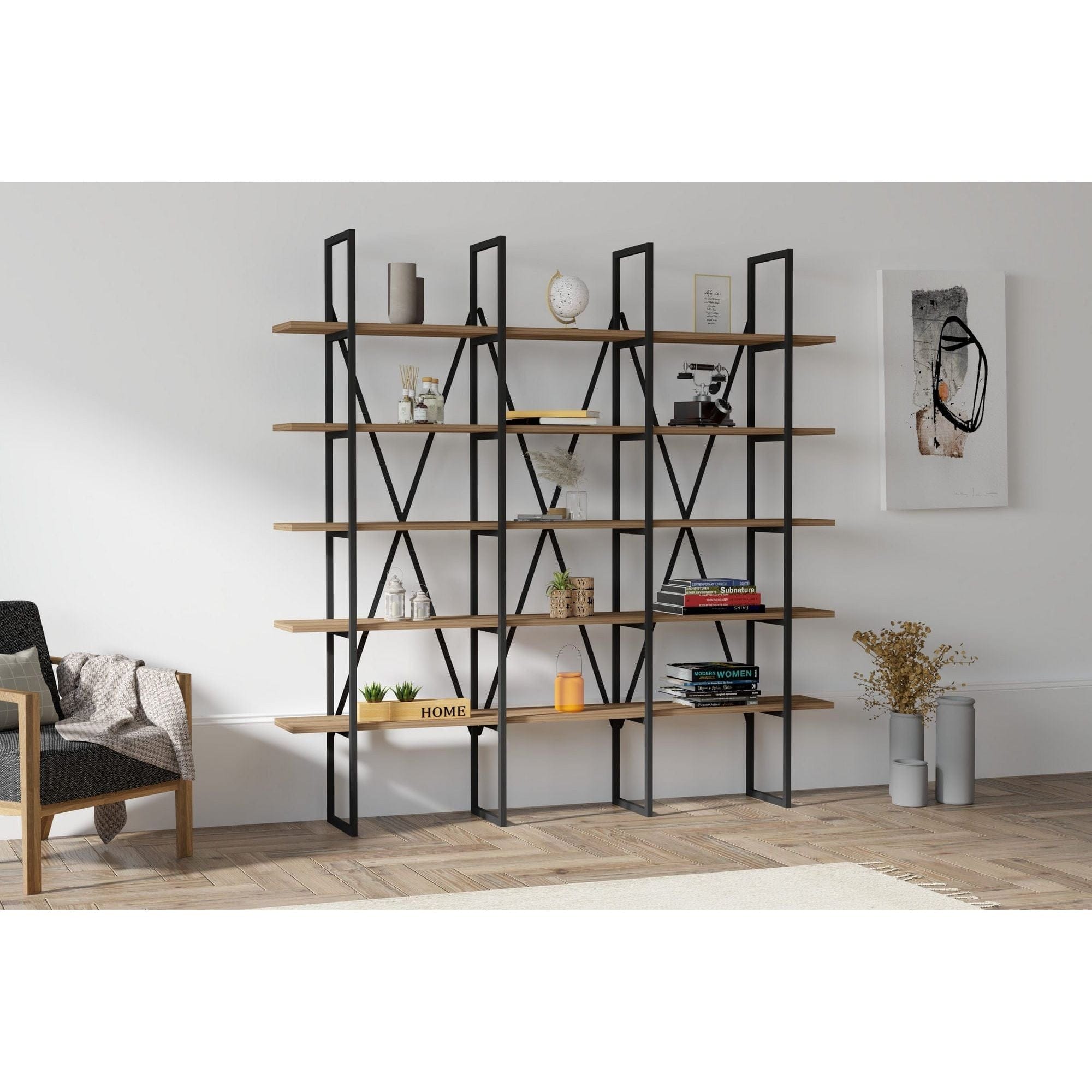 Biblioteca AMSTERDAM OCN-34683, negru