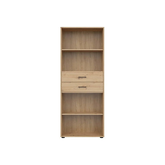 Biblioteca BERGEN OCN-30009, stejar artisan