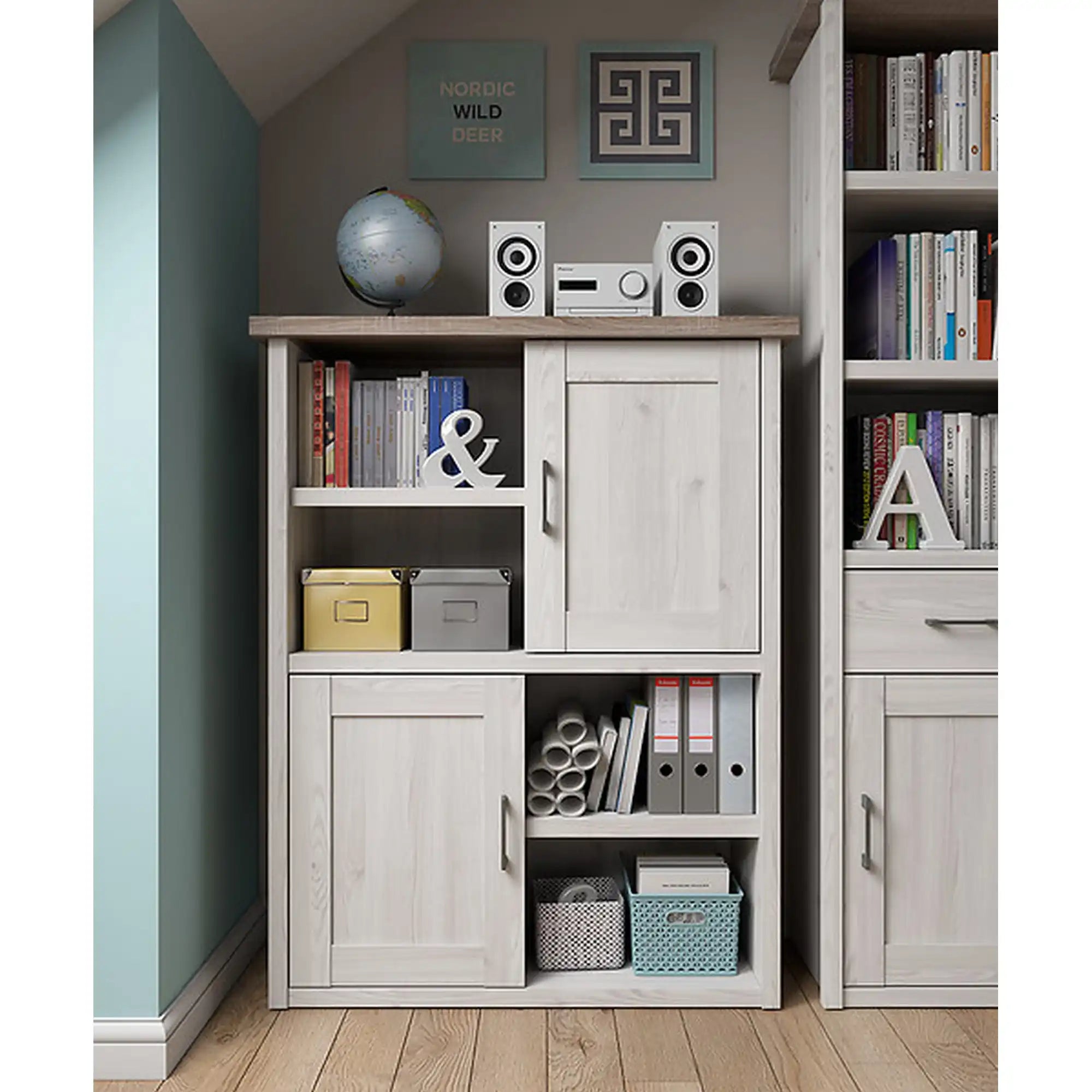 Biblioteca BERGEN OCN-30011, zada sibiu deschis