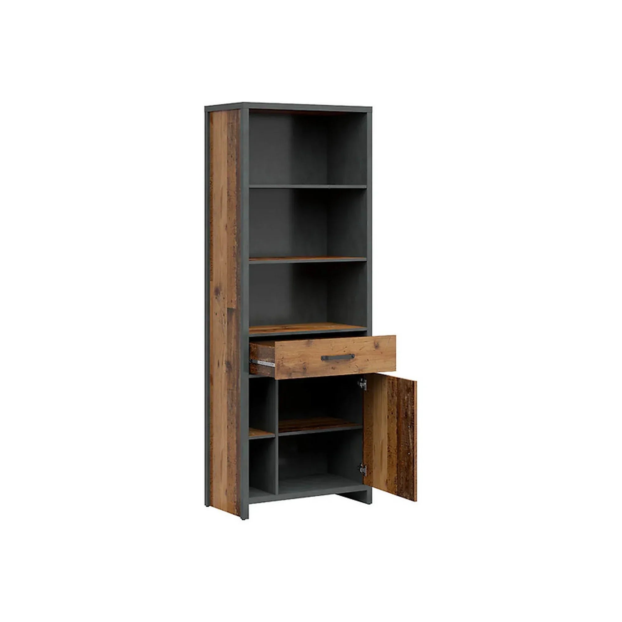 Biblioteca BERGEN OCN-30014, maro/gri grafit