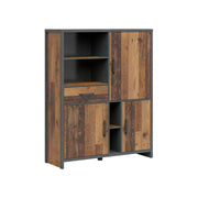 Biblioteca BERGEN OCN-30021, maro/gri grafit