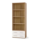 Biblioteca HOUSTON OCN-38251, alb/stejar sonoma