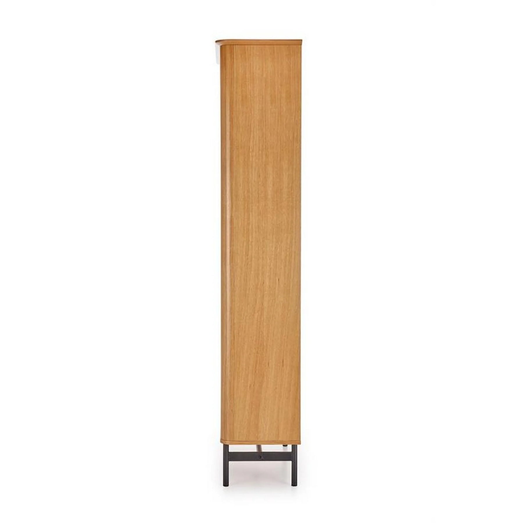 Biblioteca HOUSTON OCN-38261, stejar/negru