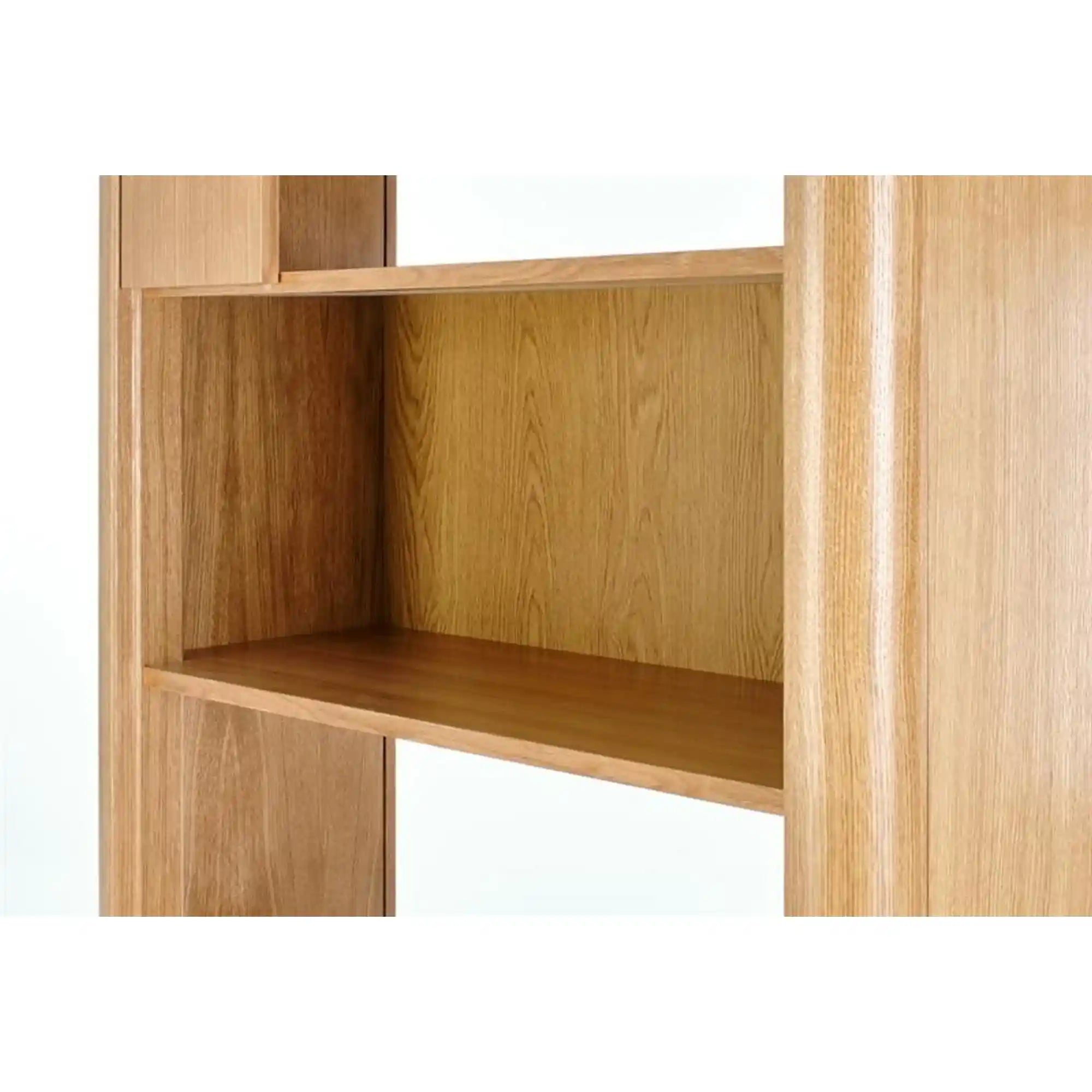 Biblioteca HOUSTON OCN-38261, stejar/negru