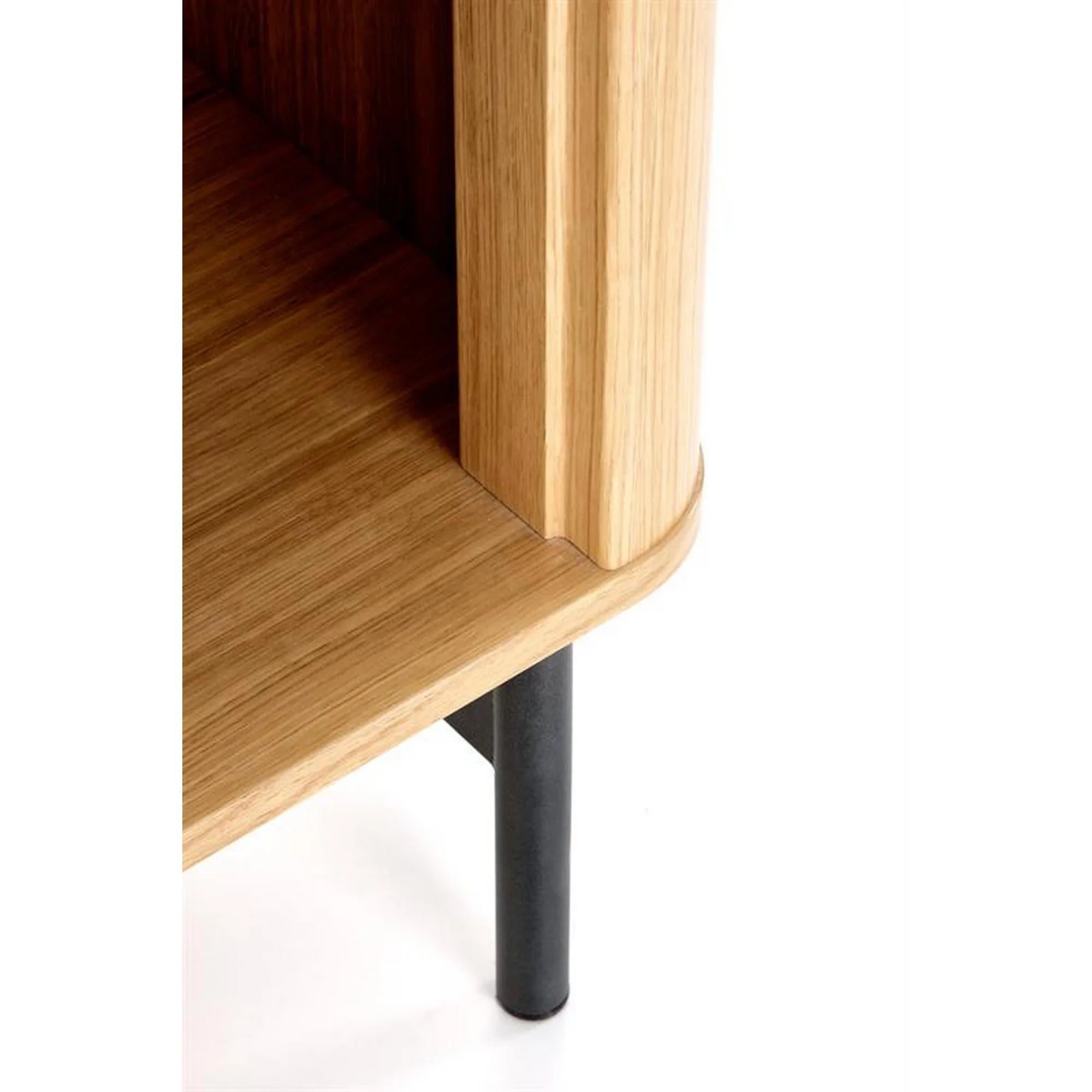 Biblioteca HOUSTON OCN-38262, stejar/negru