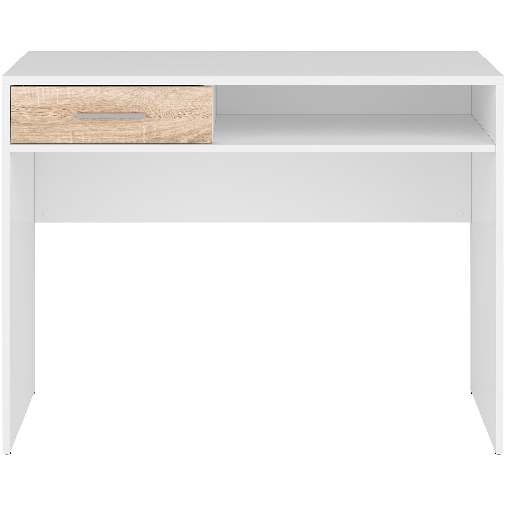 Birou BERGEN OCN-29932, alb/stejar sonoma