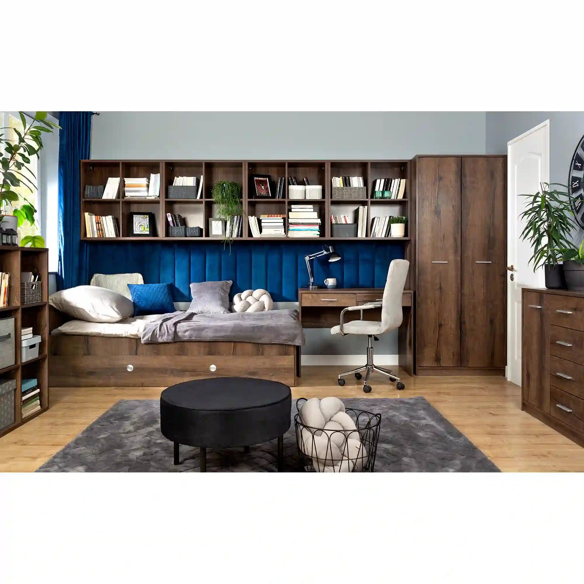 Birou BERGEN OCN-29935, stejar inchis