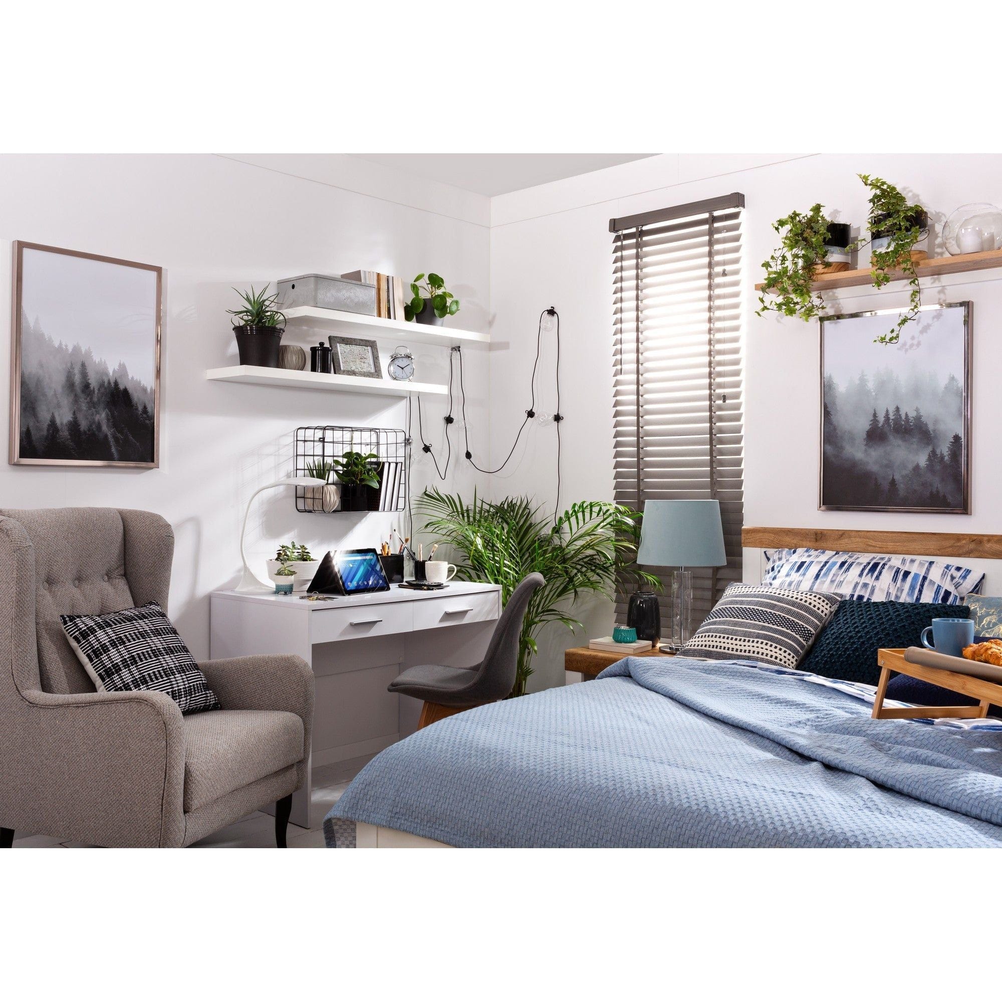 Birou BERGEN OCN-29939, alb