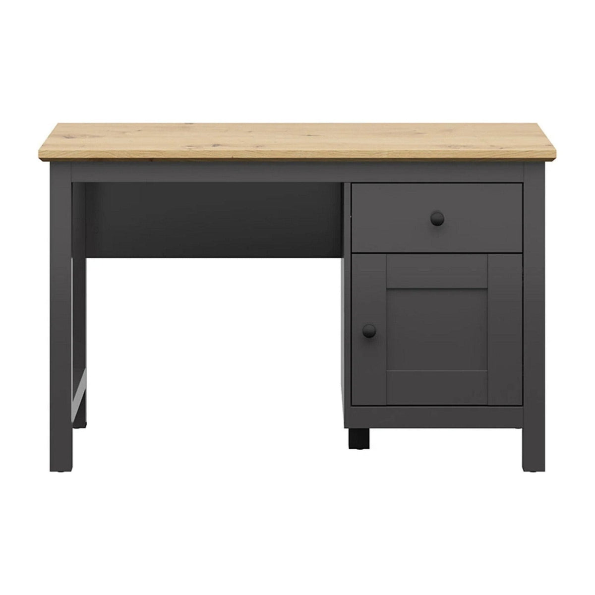 Birou BERGEN OCN-29951, gri grafit/stejar sonoma