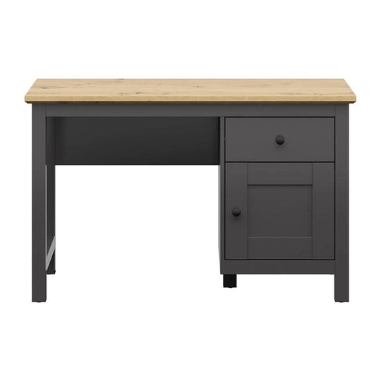 Birou BERGEN OCN-29951, gri grafit/stejar sonoma