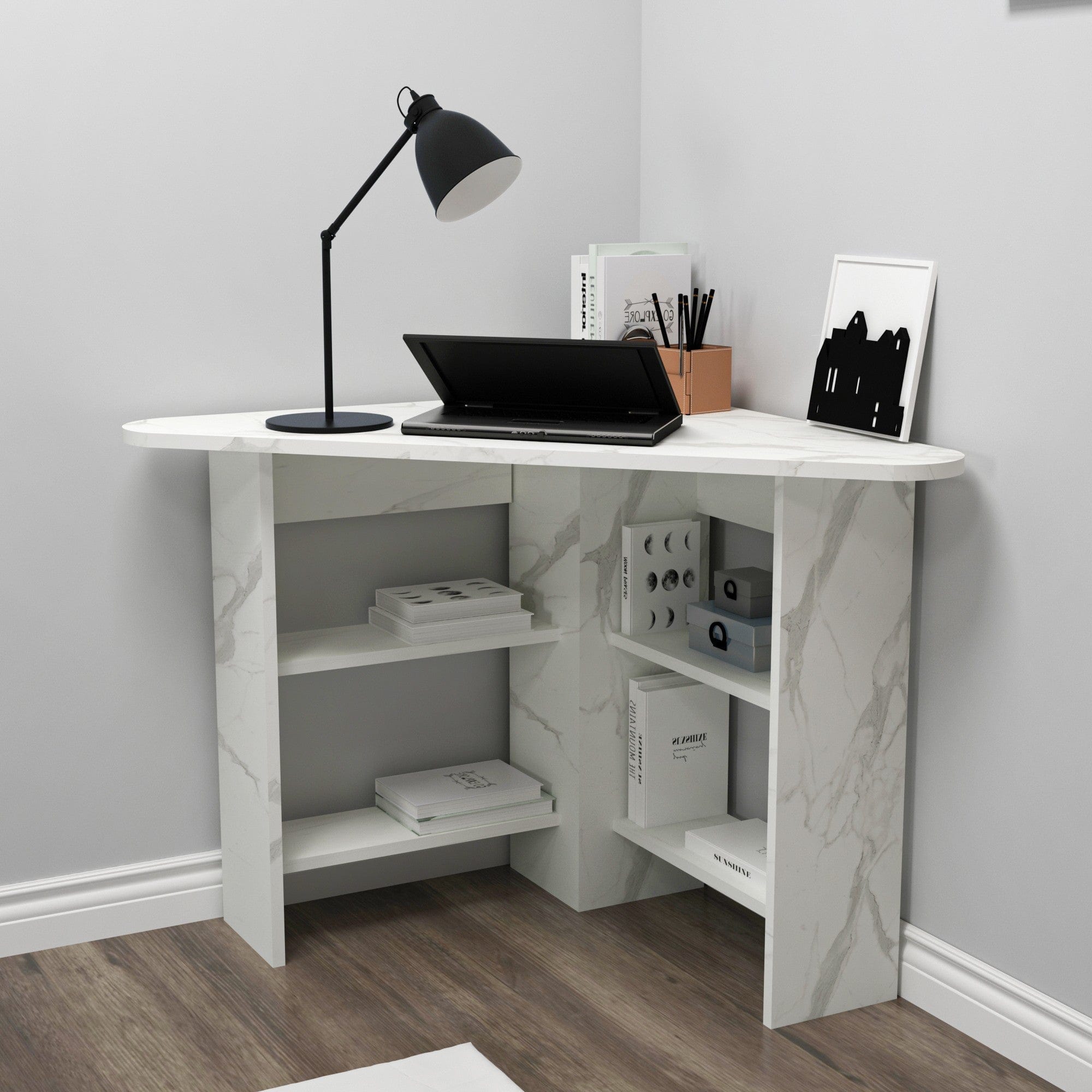 Birou AMSTERDAM OCN-34497, alb