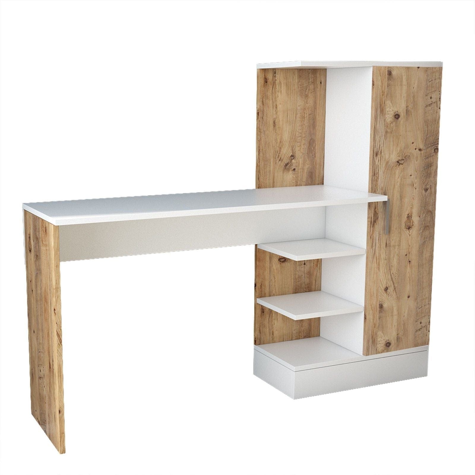 Birou AMSTERDAM OCN-34480, alb/pin