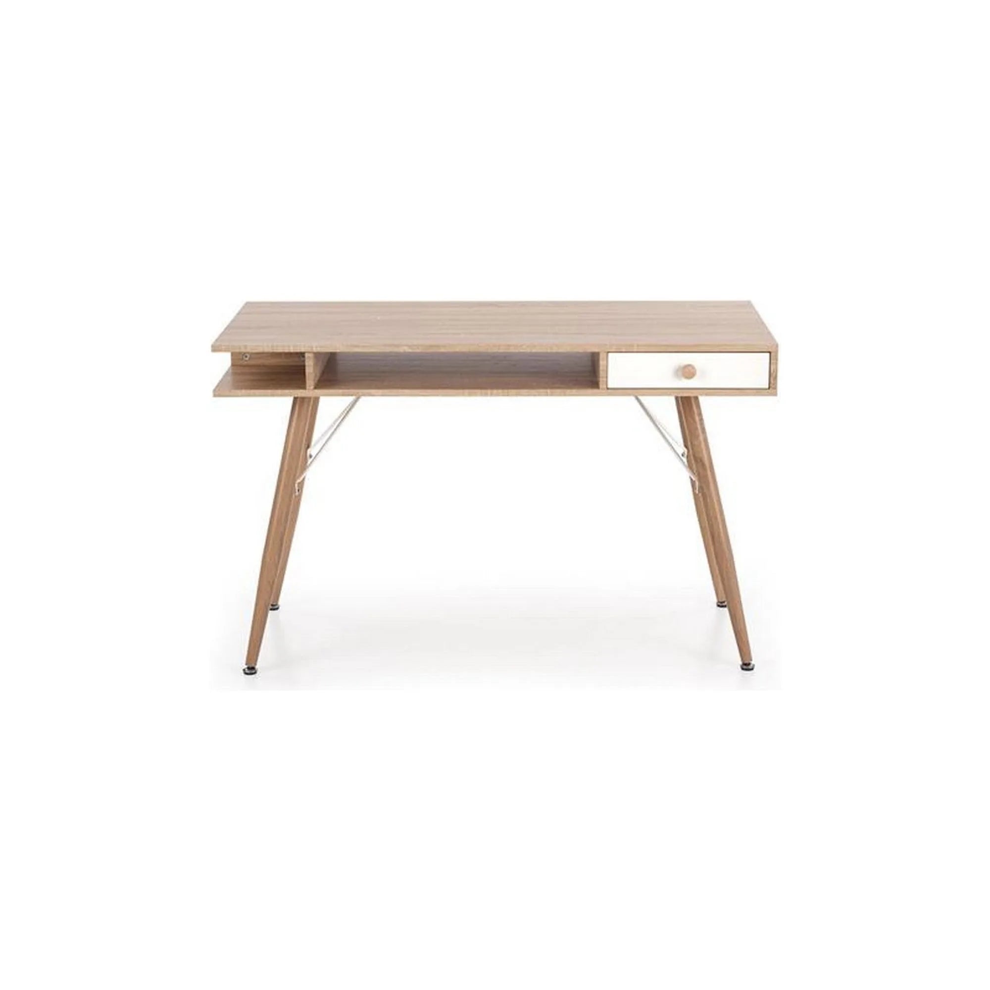 Birou HOUSTON OCN-38223, stejar sonoma/alb