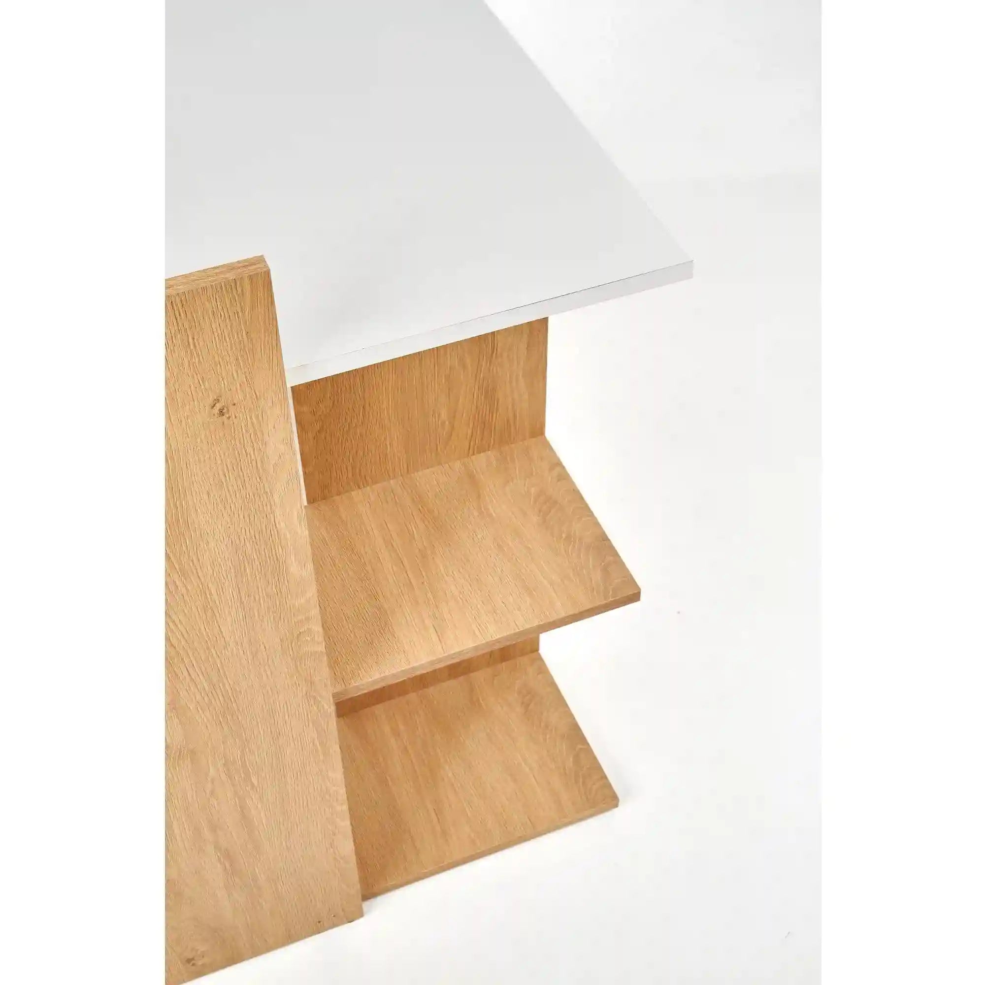 Birou HOUSTON OCN-38229, stejar/alb