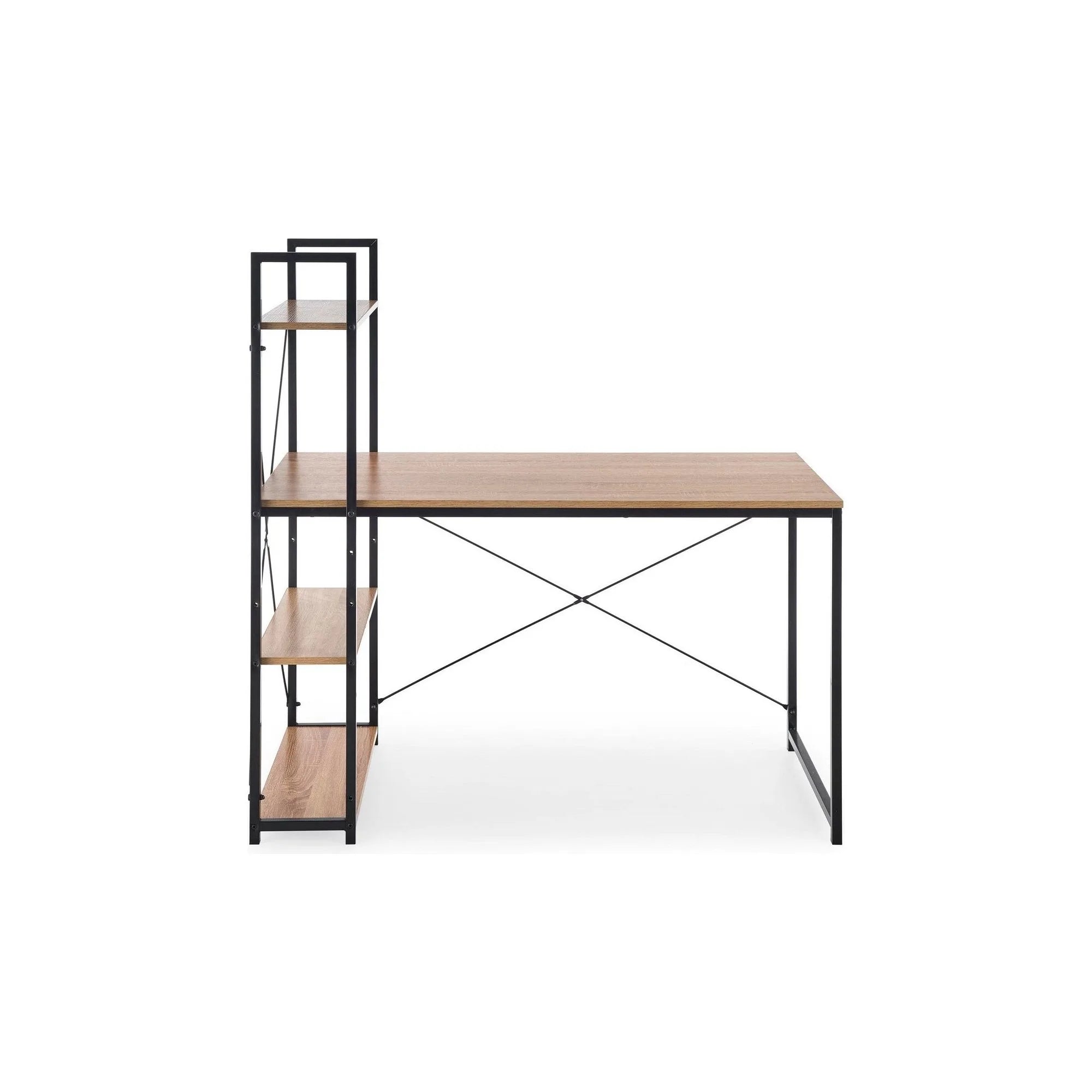 Birou HOUSTON OCN-38232, stejar sonoma/negru