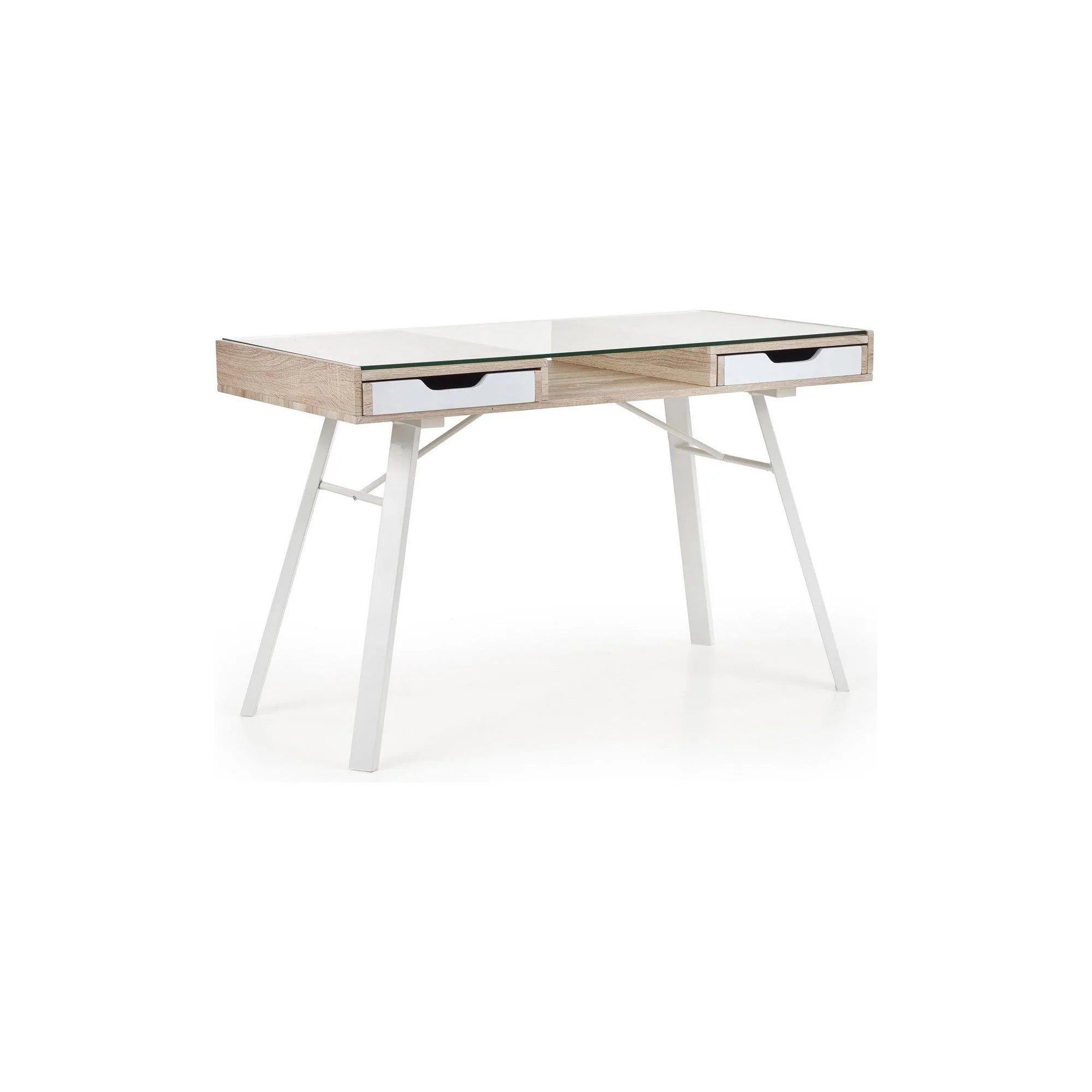 Birou HOUSTON OCN-38243, stejar sonoma/alb