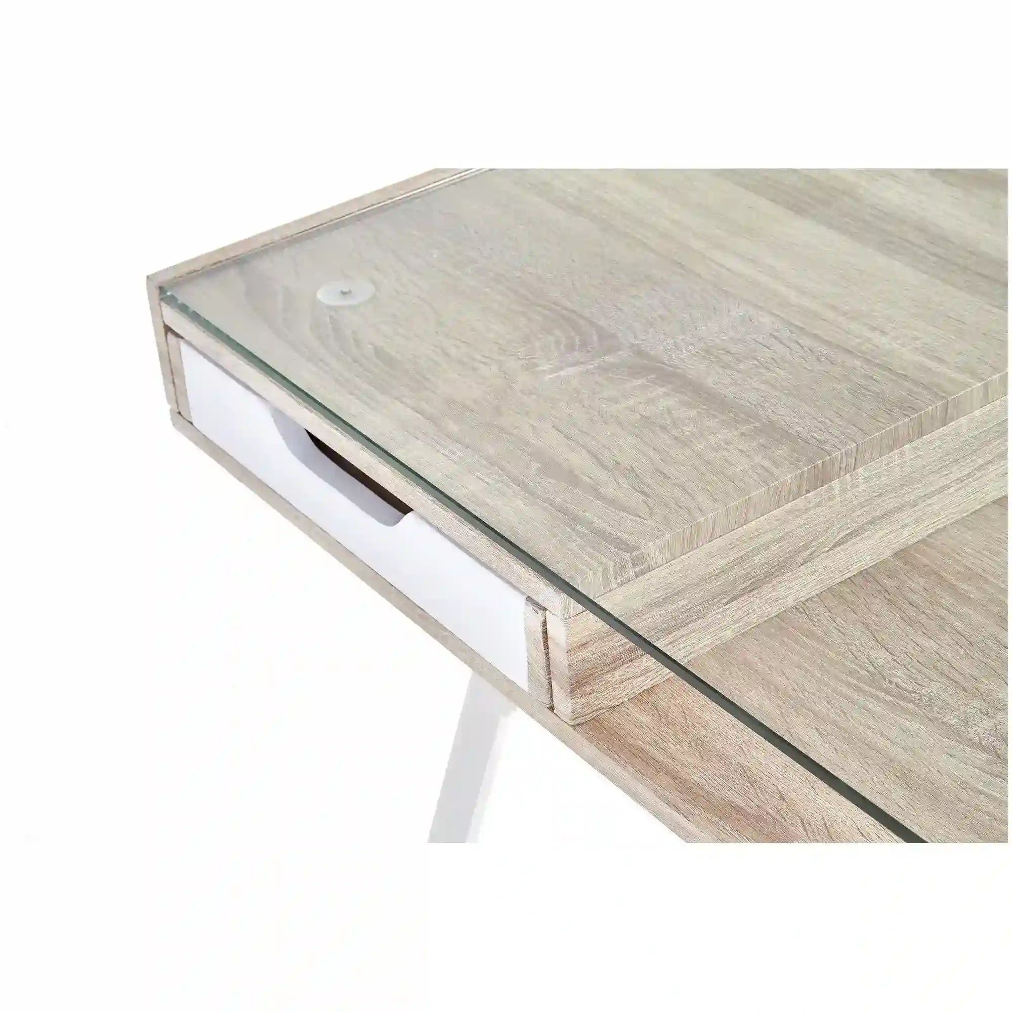 Birou HOUSTON OCN-38243, stejar sonoma/alb