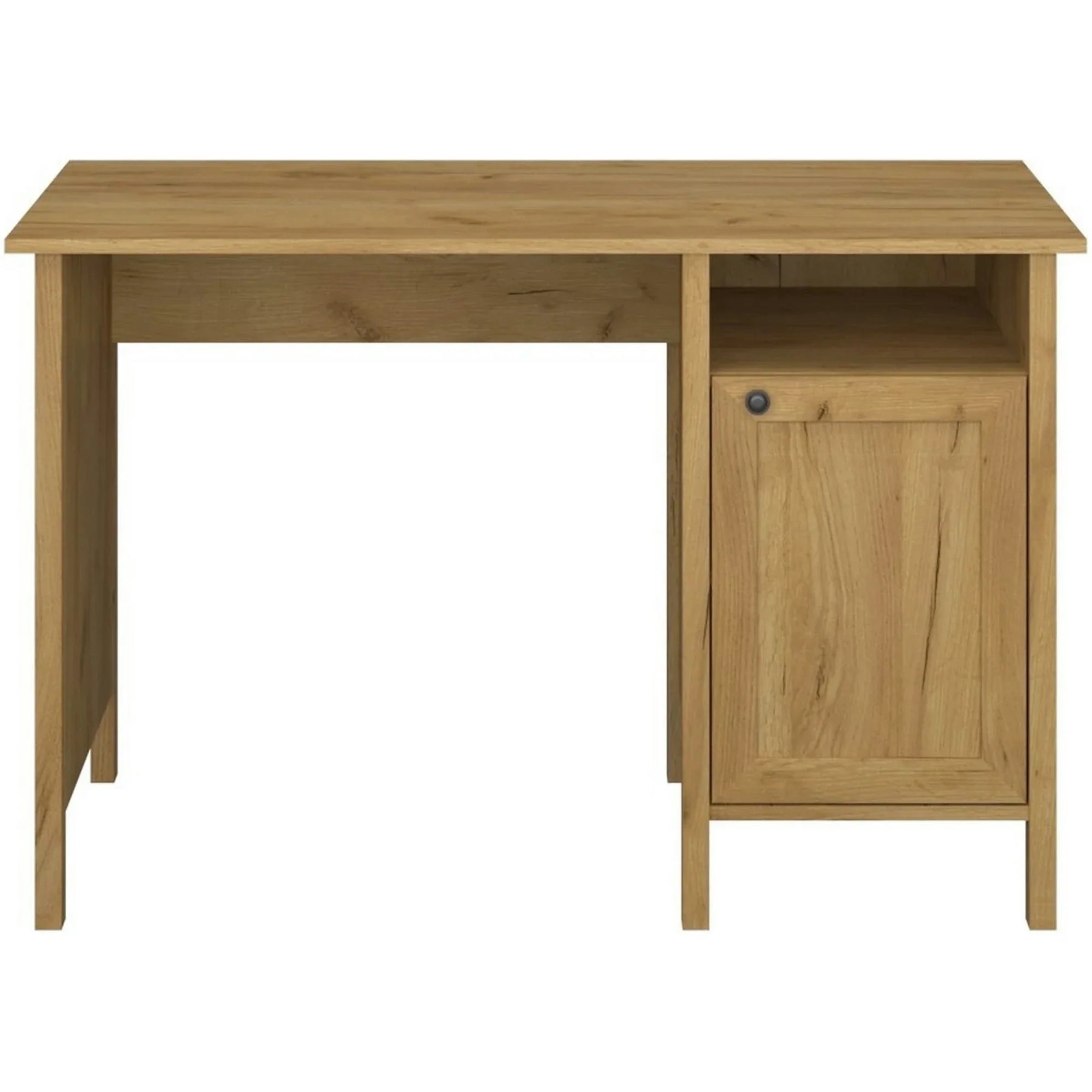 Birou KLARK, stejar auriu, PAL, 120x60x77 cm