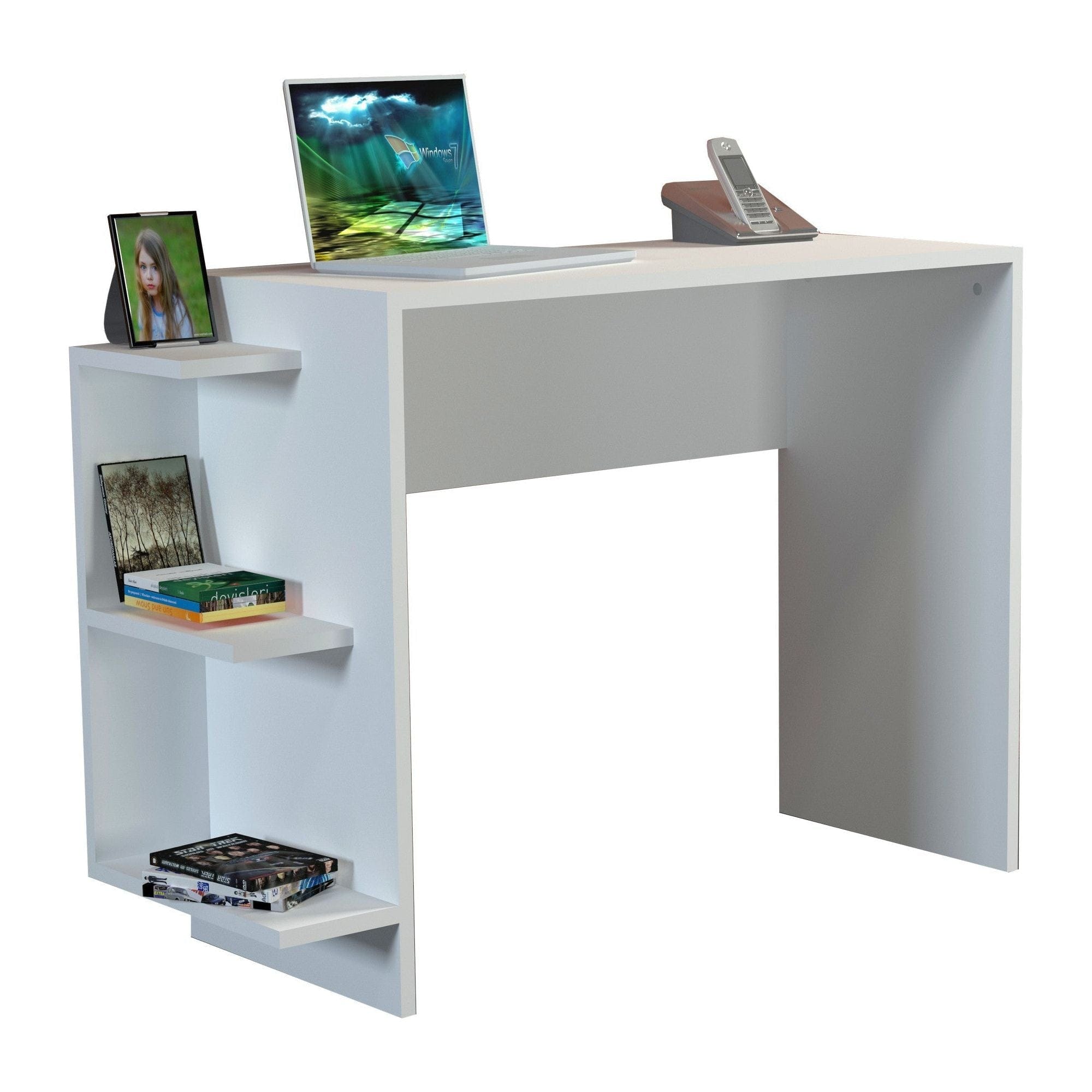 Birou AMSTERDAM OCN-34494, alb