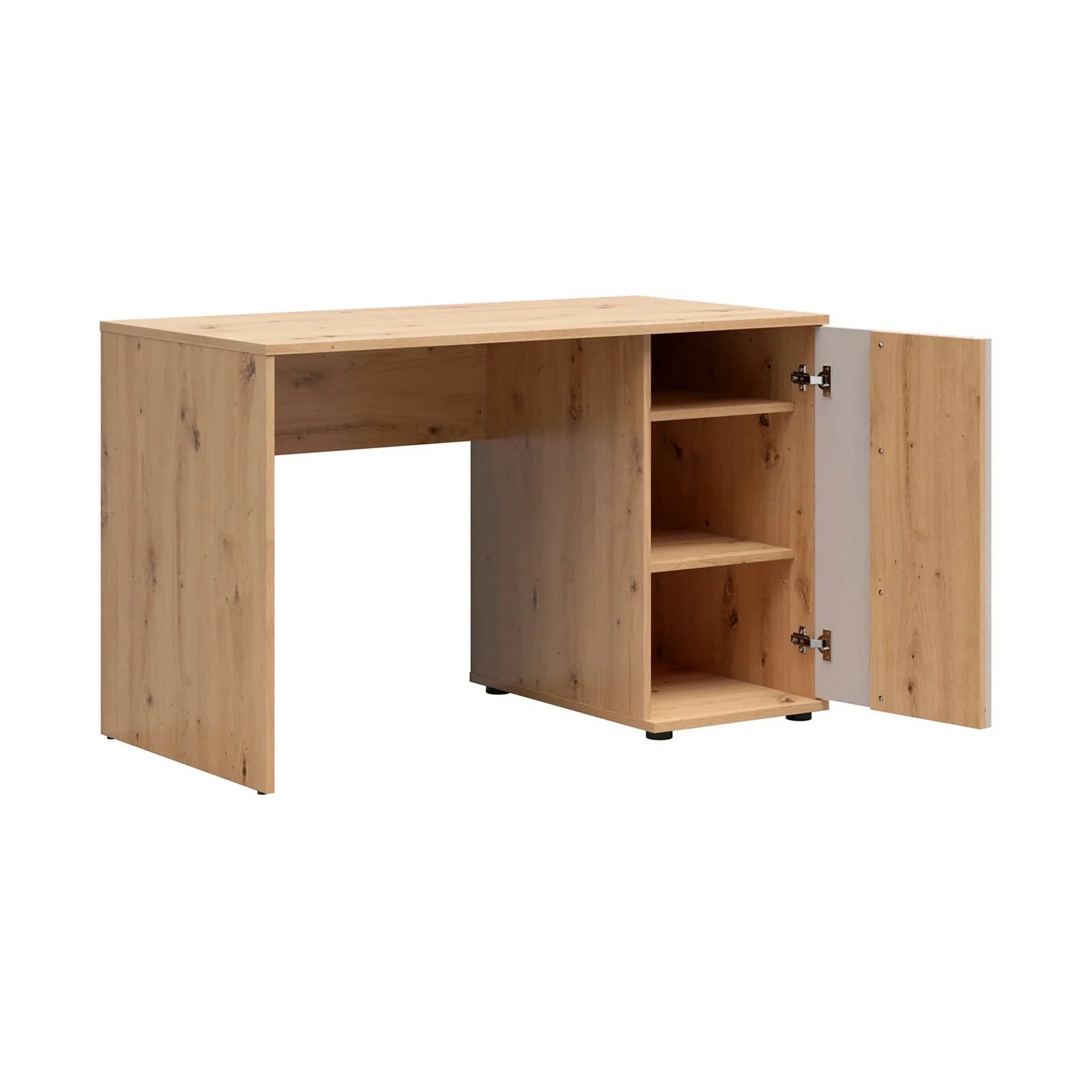 Birou tineret modern BREVAS, PAL, stejar artisan/casmir, 120×60×76.5 cm