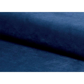 Fotoliu recliner NEPTUN, stofa catifelata albastru inchis, 76x57x96 cm