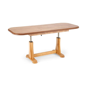 Masa extensibila TYMON, stejar, lemn de fag, 125/164X65X65/72 CM