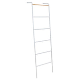 Cuier tip scara BUNY, metal, alb, 44,5x27,5x161 cm
