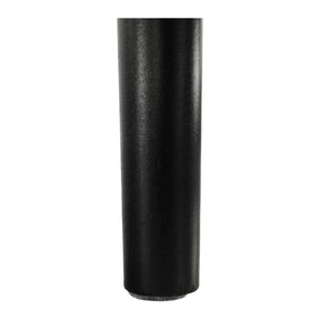 Bancuta BURDA, stofa catifelata/lemn, gri inchis/negru, 100x30x56 cm