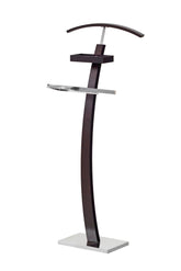 Stander haine WU13, wenge, otel/lemn, 31x20x117 cm