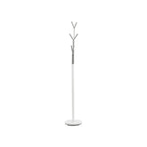 Cuier pom PARIS, alb/crom, metal, 29x171 cm